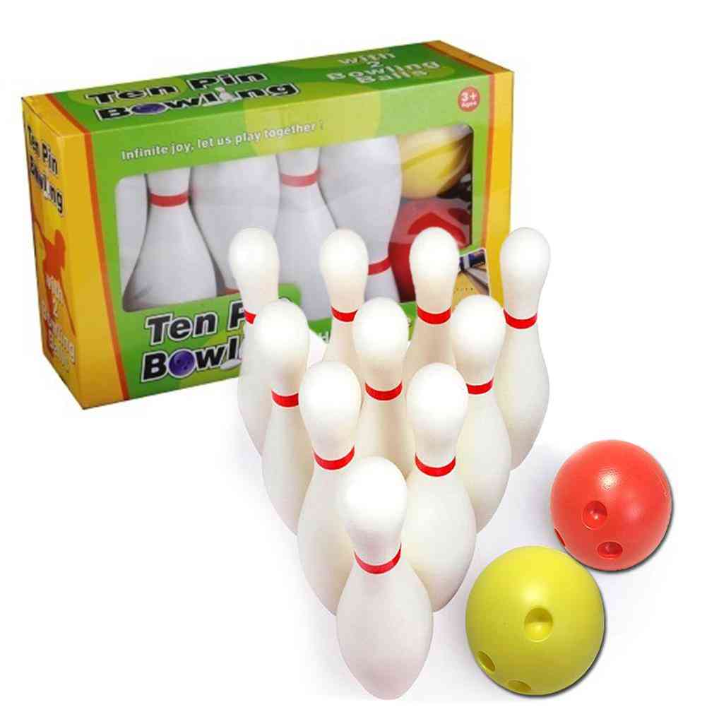 Bowling Pins And Balls Fun Safe Educational Toy