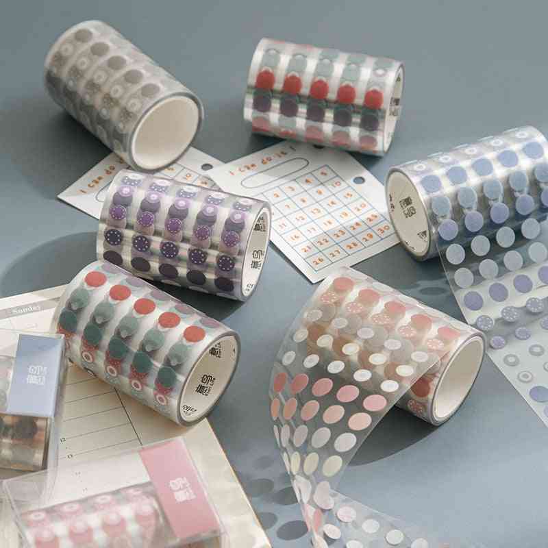Washi Tape, Round Dot Stickers