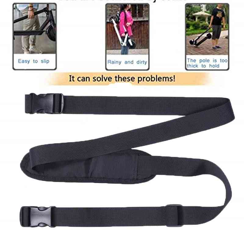 Adjustable Non-slip Shoulder Strap Belt, Carrying Electric Scooter Hand Straps Belts