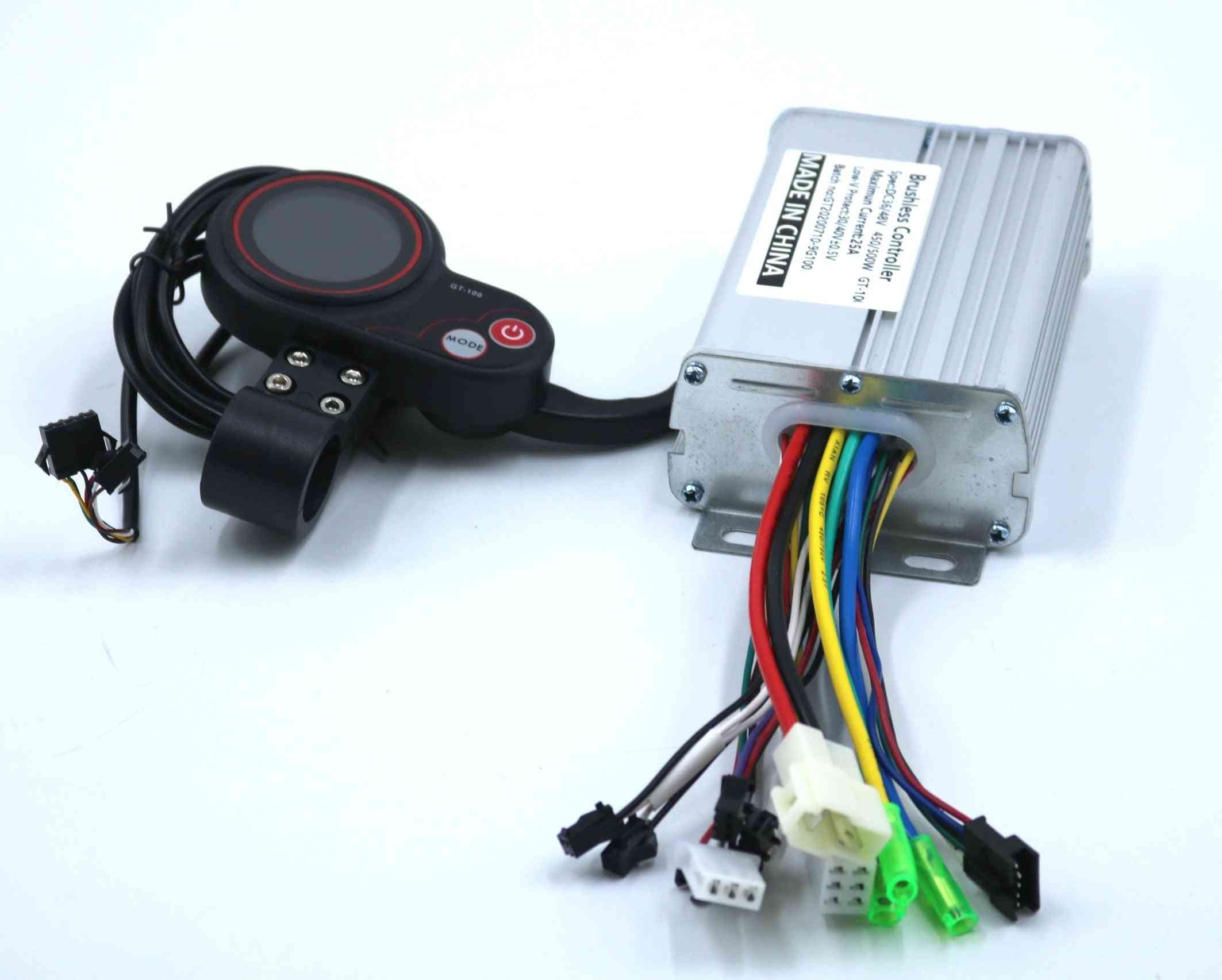Electric Scooter Controller E-bike Brushless Driver And Smart Lcd Display
