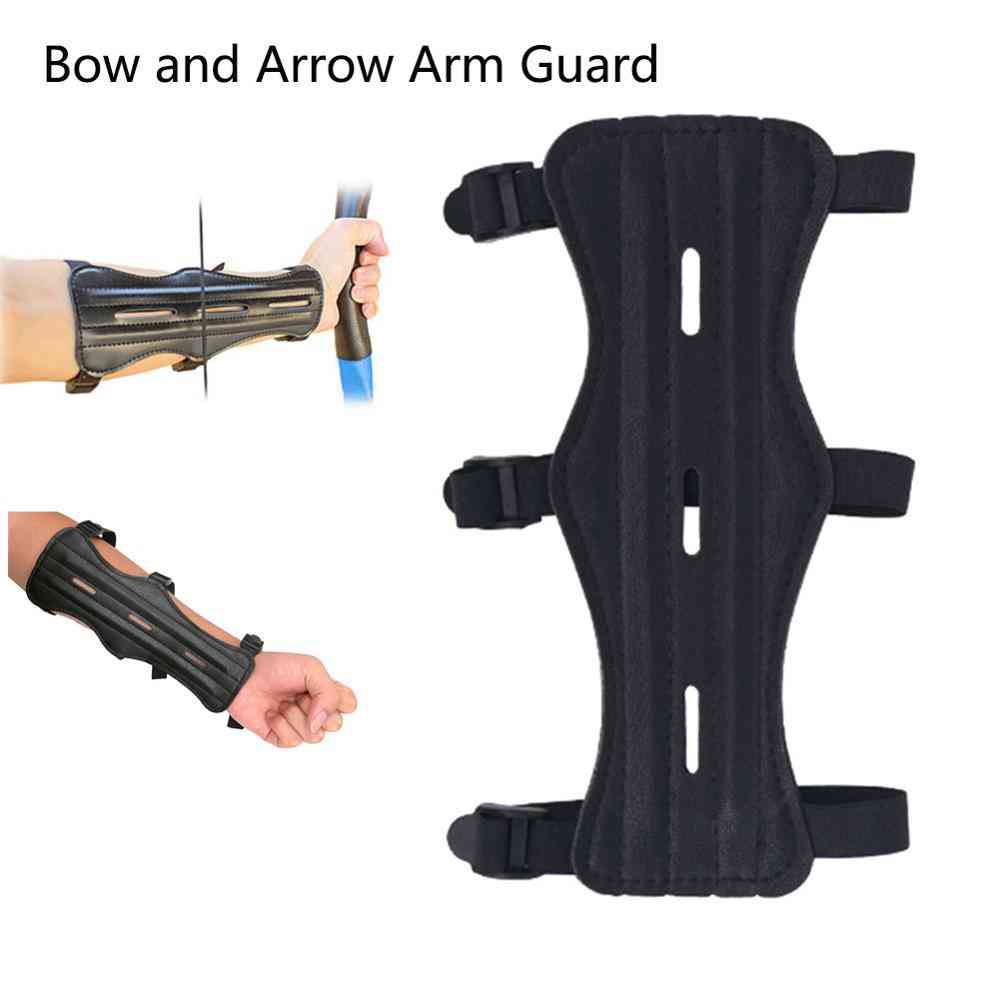 Arm Guard Manmade Leather And Finger, Glove Tab Protective Set