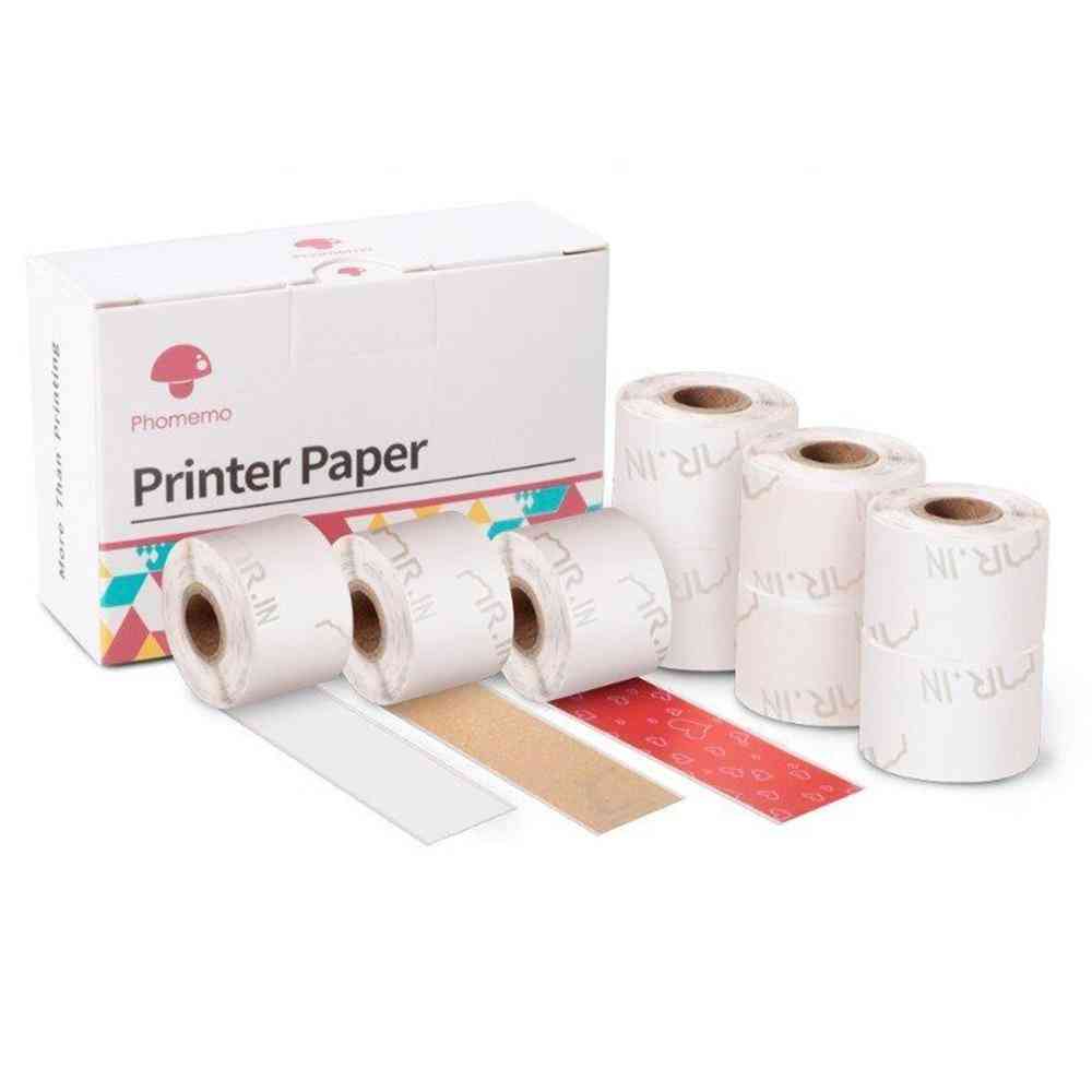 Patterned Thermal Sticker Paper