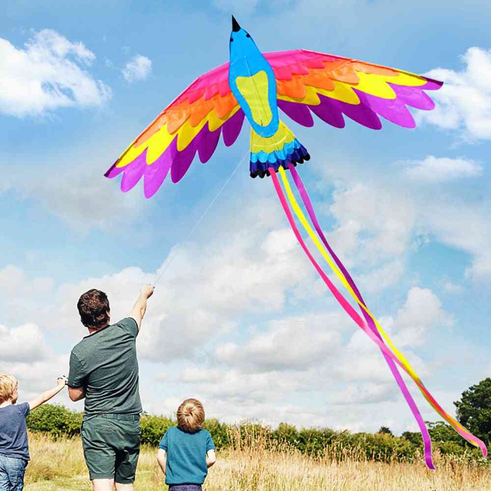 Colorful Single Line, Kite Flying With String Handle, Sports Beach