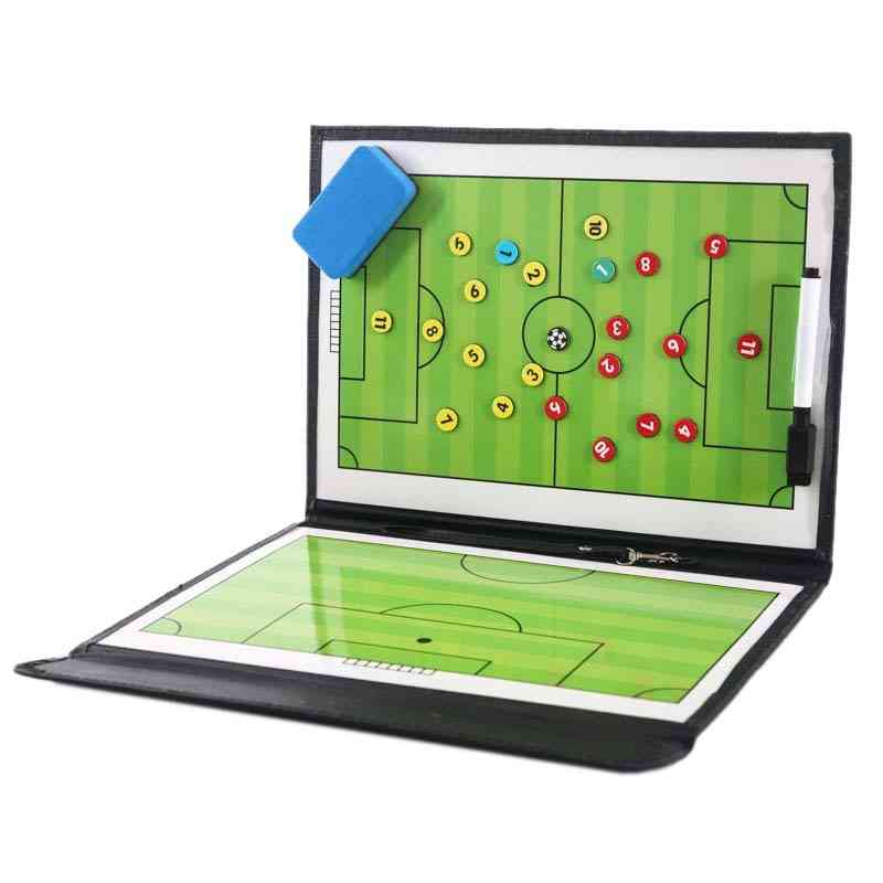 Tableau tactique de football de football d'équipements d'assistant d'entraînement portable
