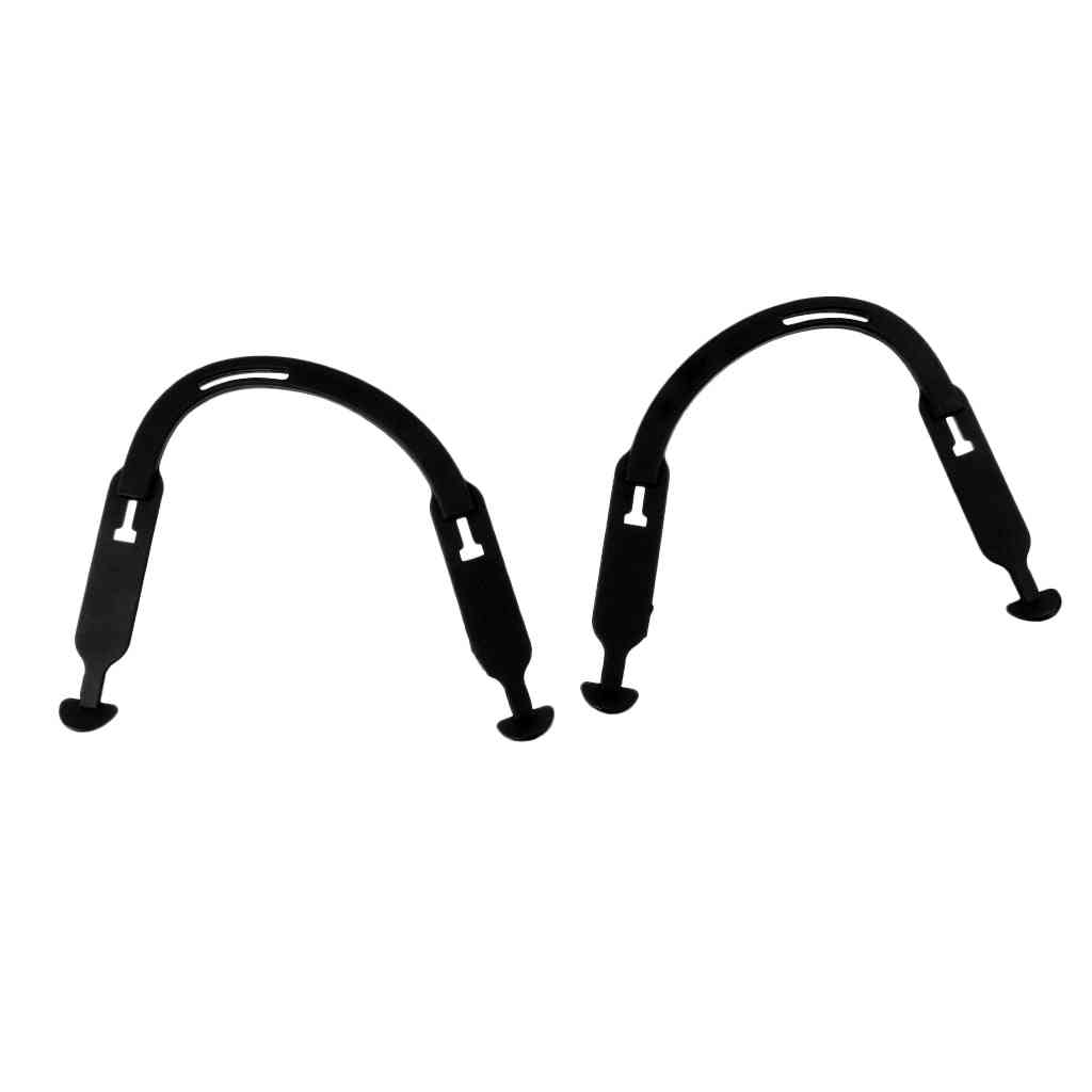 Black Hockey- Helmet Slings Ear Loops