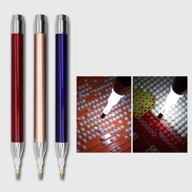 5d Square Round- Diamond Point, Drill Pen Painting Tool