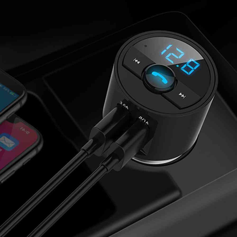 Fm Transmitter Usb Charger Bluetooth Car Kit