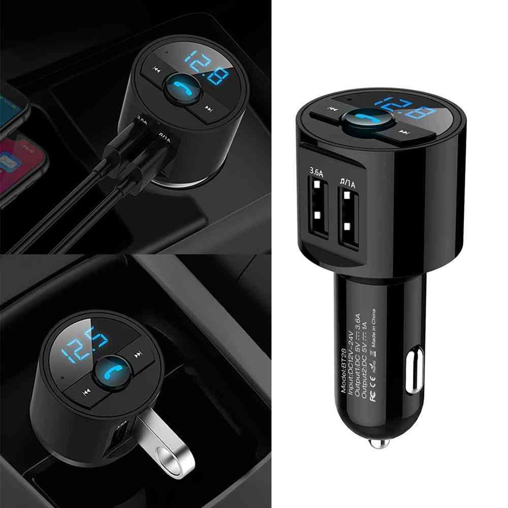 Fm Transmitter Usb Charger Bluetooth Car Kit
