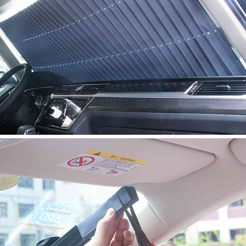 Automatic Extension Car Cover Window Sunshade