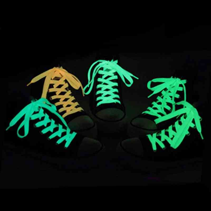 Sport Shoelace Luminous Canvas Shoes Accessories