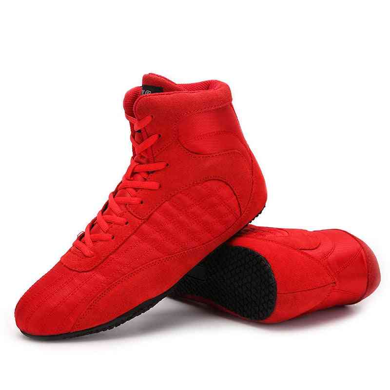 Squat Training- Leather Anti-slip Resistant, Weight Lifting Shoes And Women