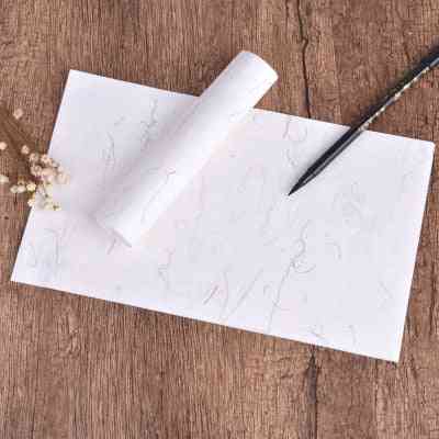 Carta da lettere morbida vegetale fatta a mano, disegno di cancelleria calligrafia, forniture per ufficio scolastico