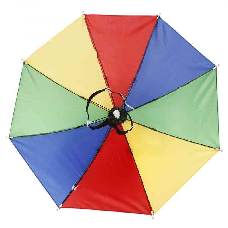 Camping Fish Outdoor Foldable Sun Headwear Umbrella