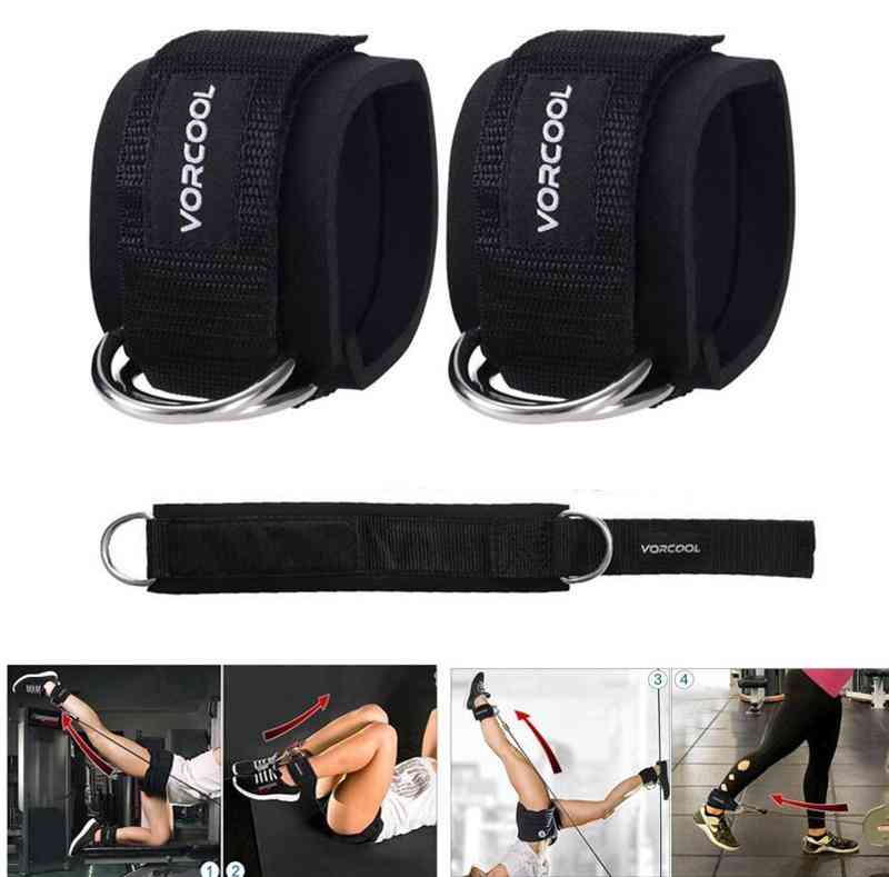 Ankle Cuffs For Gym Workouts Cable Machines Leg Exercises