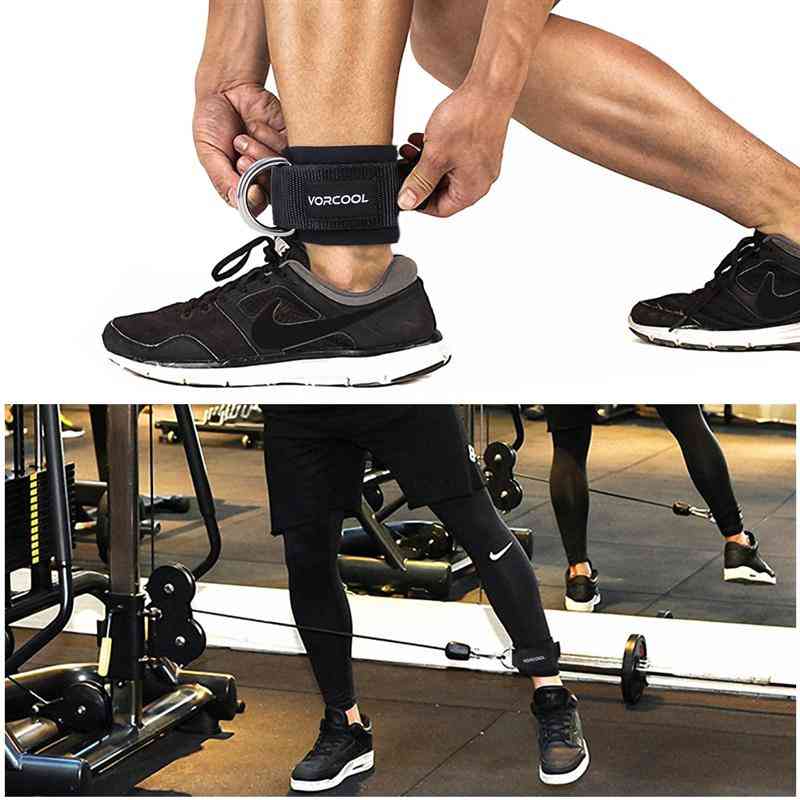 Ankle Cuffs For Gym Workouts Cable Machines Leg Exercises