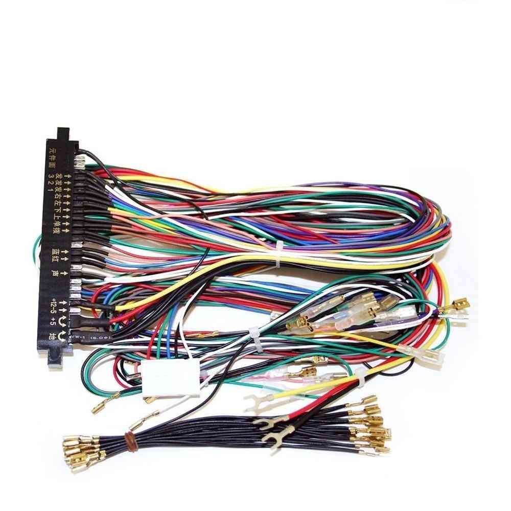 Interface Cabinet Wire Wiring Harness Pcb Cable For Arcade Game Consoles
