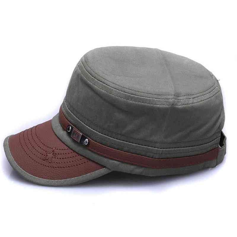 New Fashion Cotton Military Hats For Men