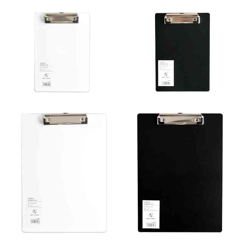 Simple Notepad, Memo Pad, Board Clip, Loose-leaf, Notebook File Writing Clamps