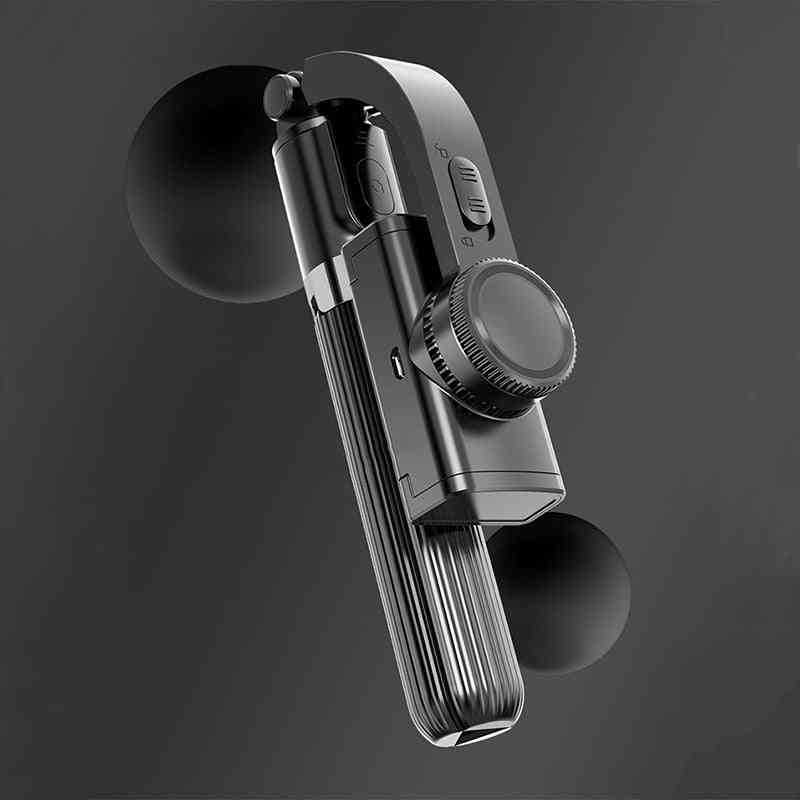Korszerűsített gimbal okostelefon stabilizátor automatikus egyensúly szelfi bot háromlábú Bluetooth távirányítóval a telefonos akció kamera videóhoz