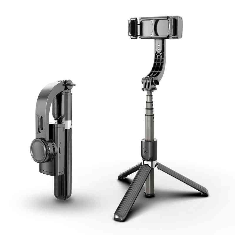 Opgraderet gimbal smartphone stabilisator med automatisk balance selfie stick stativ