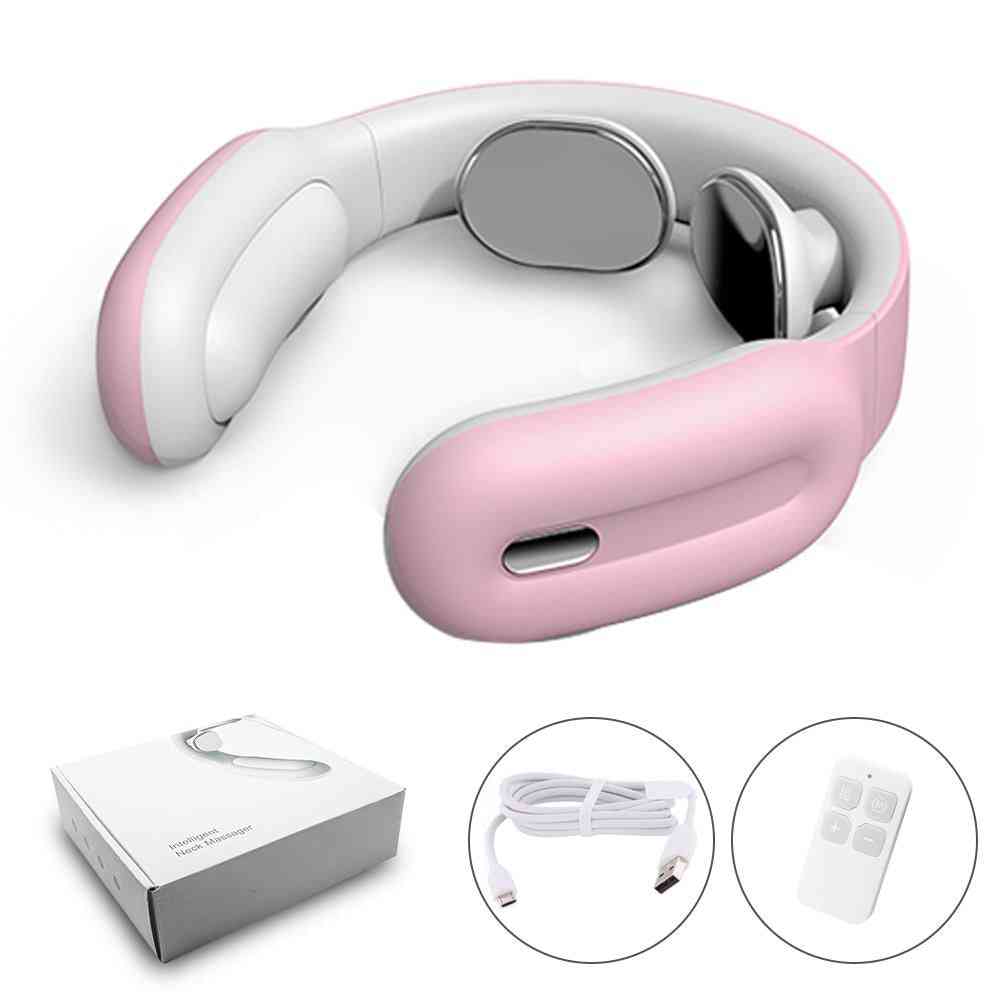 Smart Electric Neck And Shoulder Massager Low Frequency Magnetic Sp