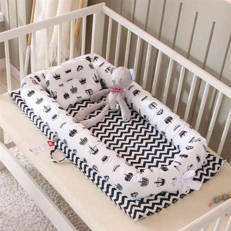 Infant Portable Newborn Bed Basket, Anti-rollover, Cot