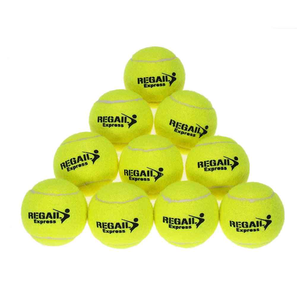 10pcs- Rubber Training, Exercise Practice, Tennis Balls
