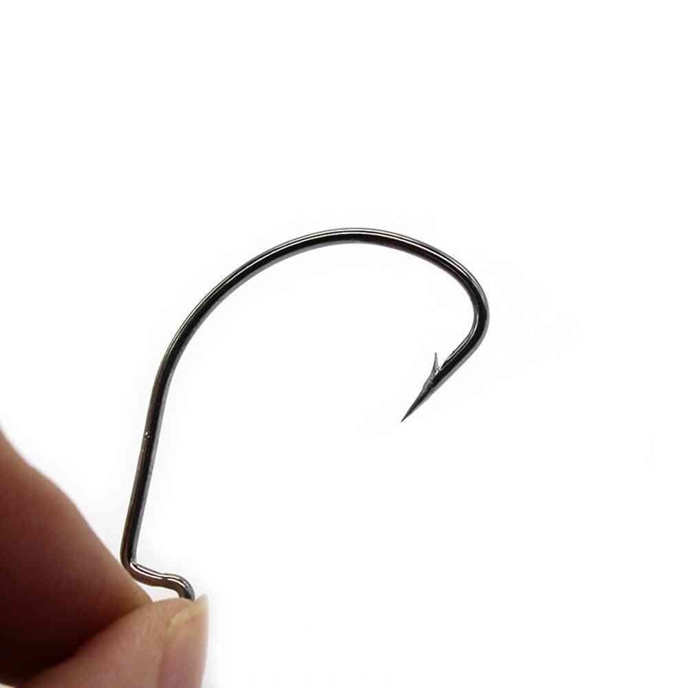 High Carbon Steel Offset Fish Lure Hook