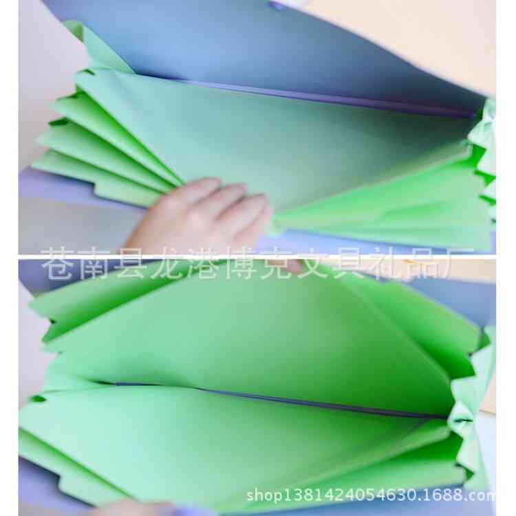 High Capacity Plastic Envelope Folder