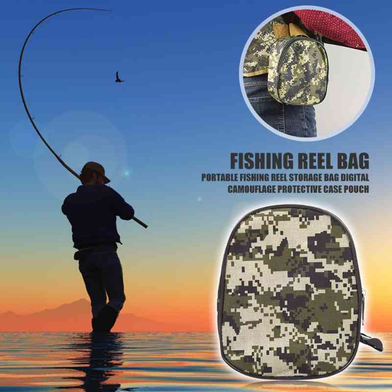 Fishing Reel Storage Bag, Outdoor Protective Case / Pouch