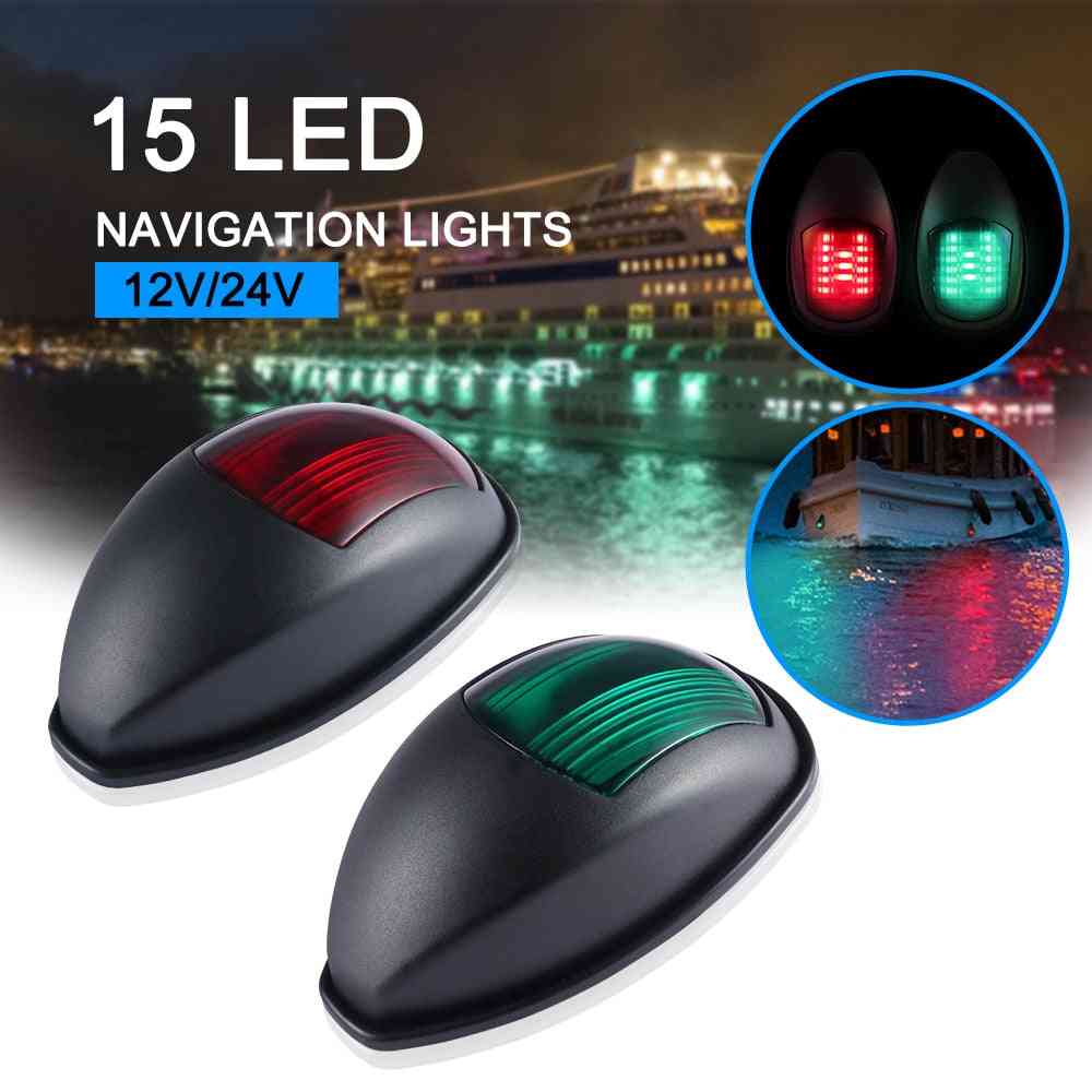 Red & Green- Bright Bracket, Touring Led Light Lamps For Vehicles