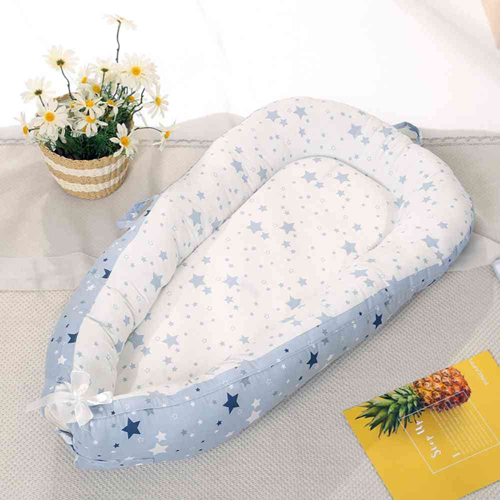 Portable- Cotton Cradle Bassinet Nest, Crib Bed For Baby