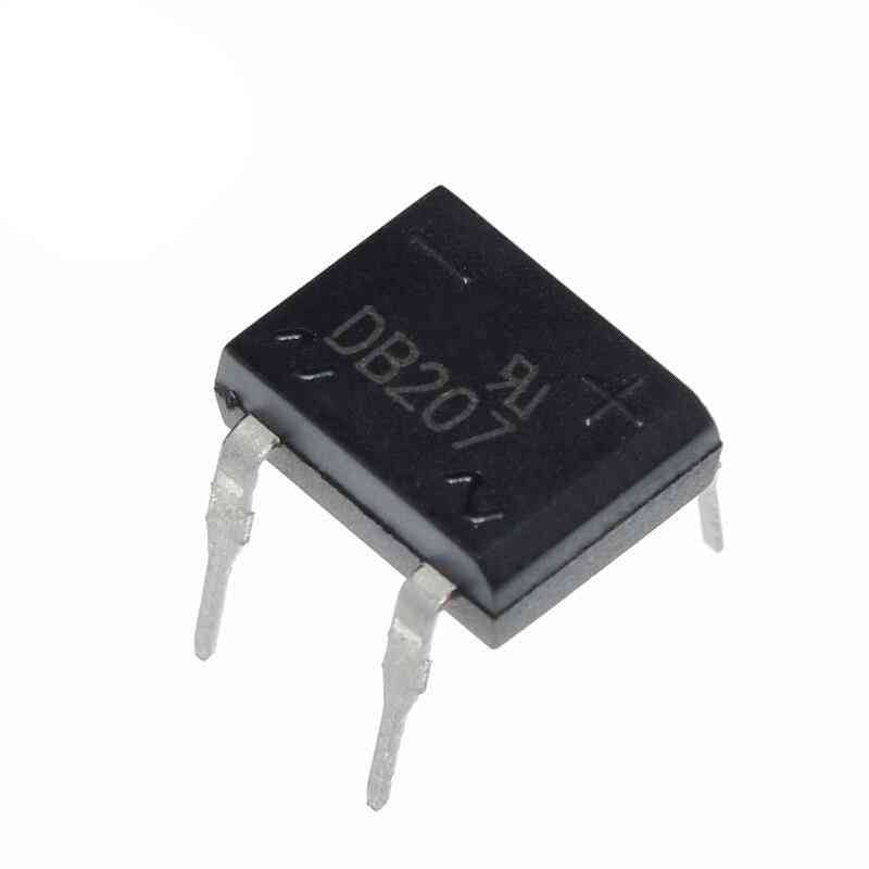 Db207/ Dip-4 /1000v- Bridge Rectifier, Power Electronic, Components Diode