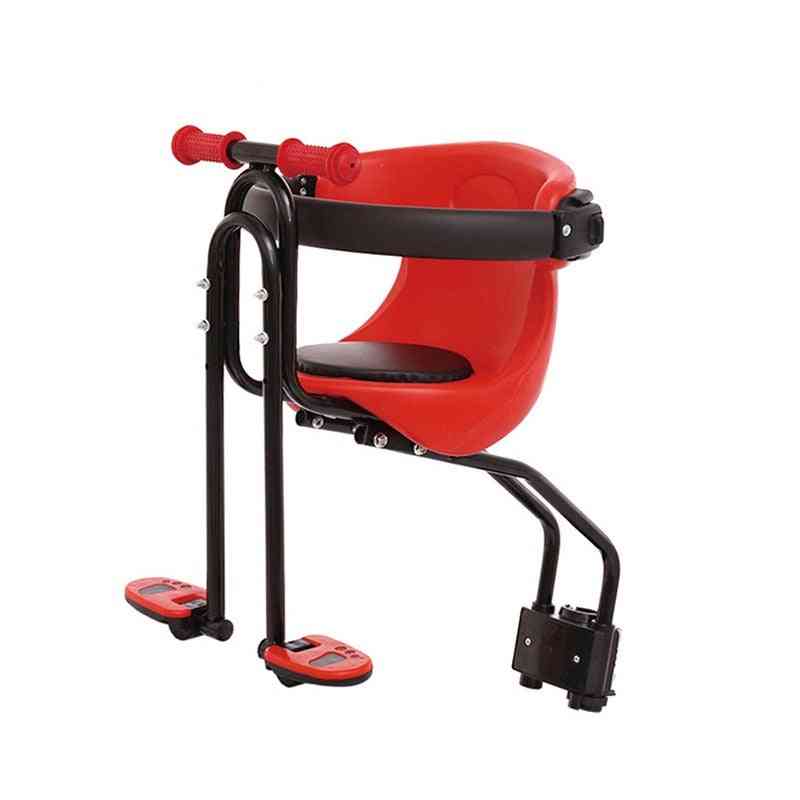 Child Bicycle Safe Baby Seat, Safety Carrier, Front Saddle Cushion