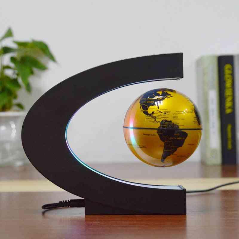 Globe de lévitation magnétique étagère en forme de c matériel d'enseignement scolaire étudiant