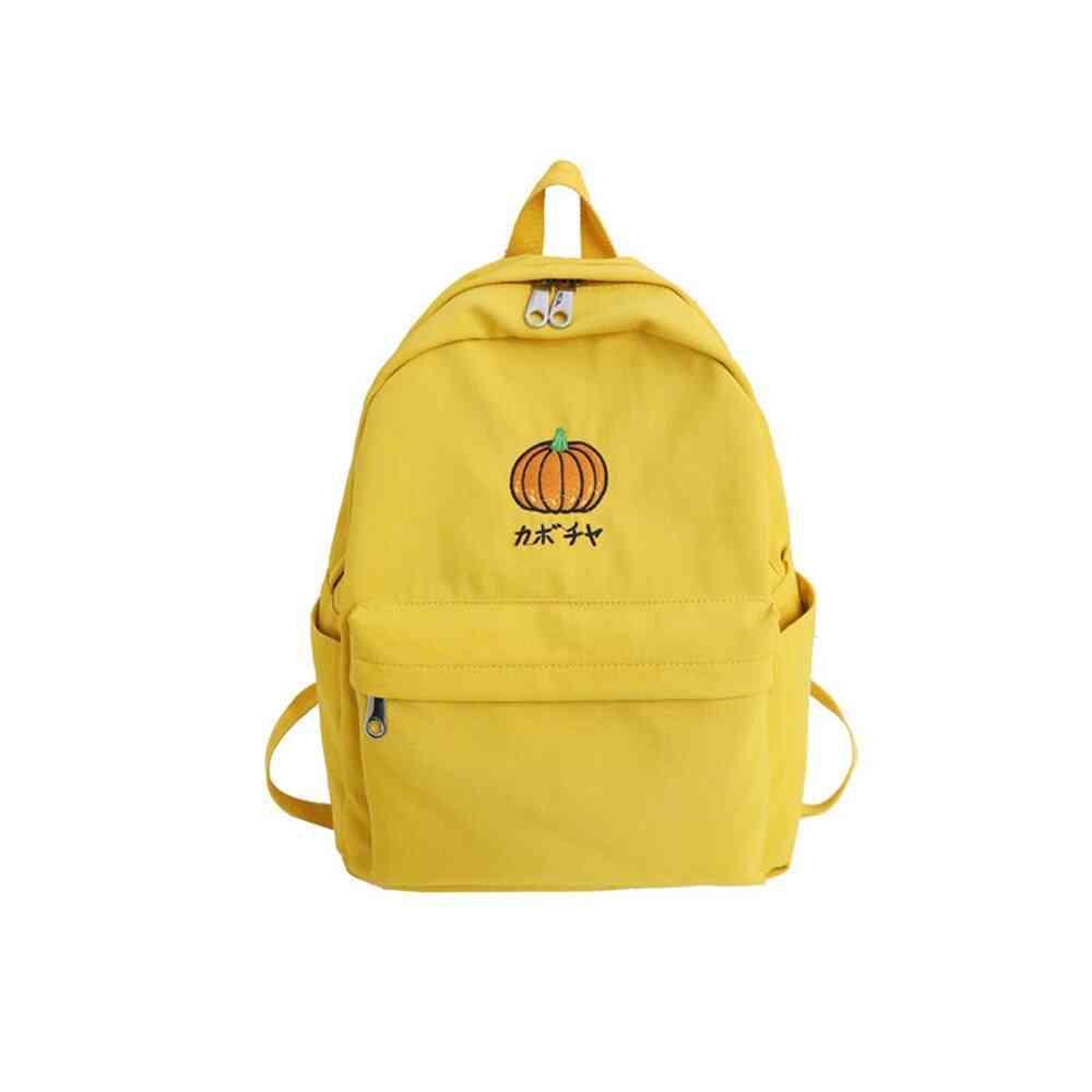 Módny roztomilý ovocný vzor ramenný batoh ležérne cestovné batohy