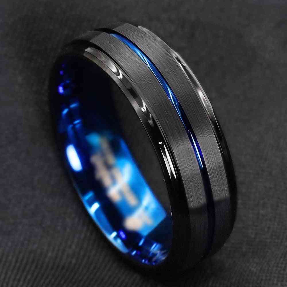 Nerezová drážka- titánová drážka, vo vnútri modrý prstenec