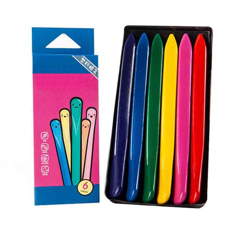 Triangular Crayons Safe Non-toxic Colouring Pencil