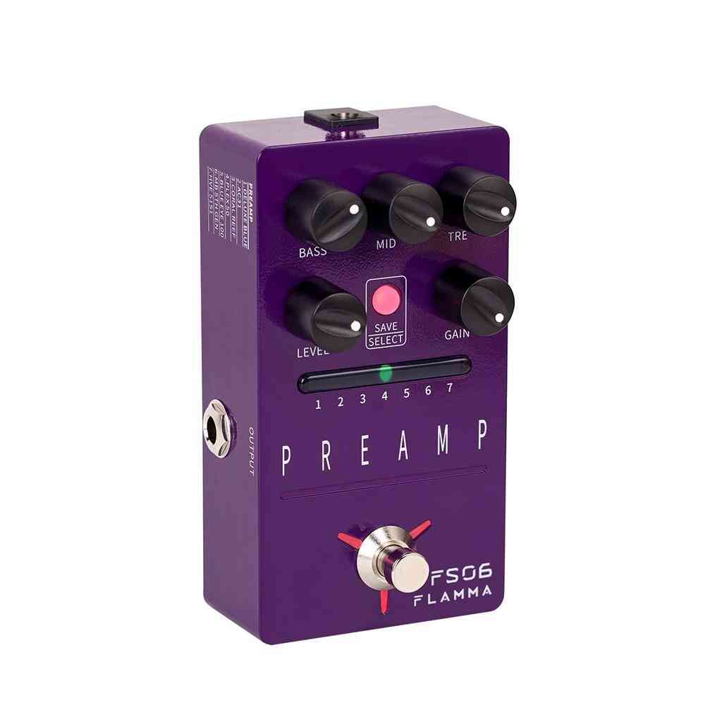 Fs06 Preamp Pedal Stereo Digital Guitar Effects Pedal