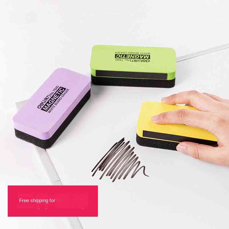 Magnetic Flannel Whiteboard Eraser, Cleaner, Brush