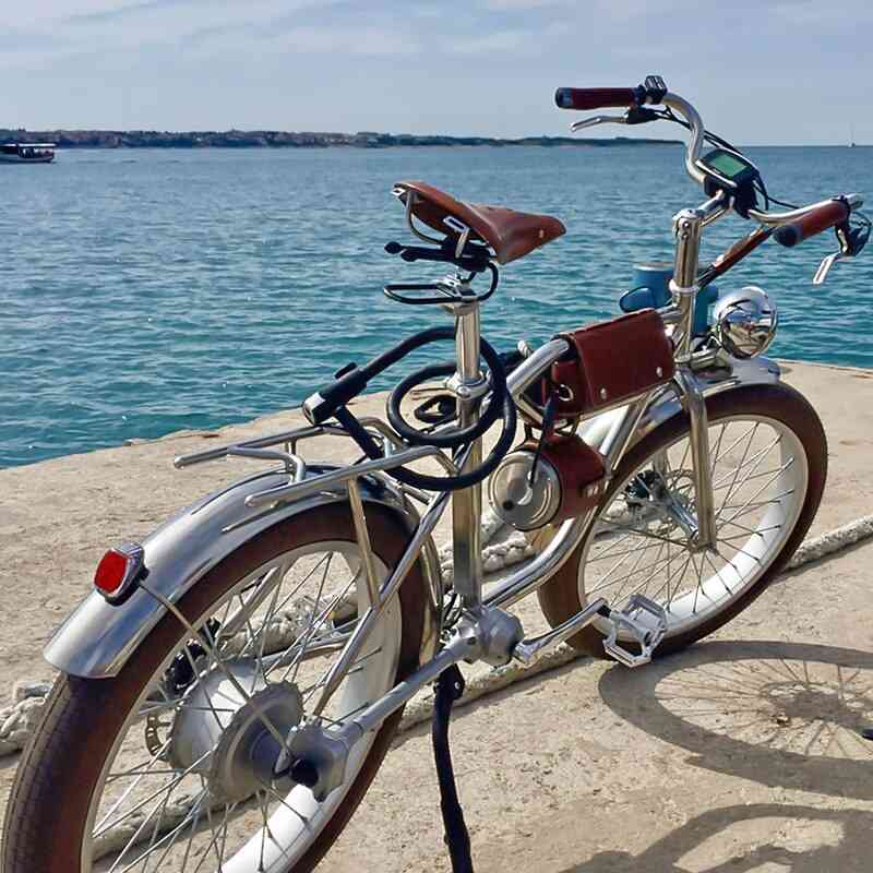 Retro Electric Fat Bike 500w - Classic Vintage Style