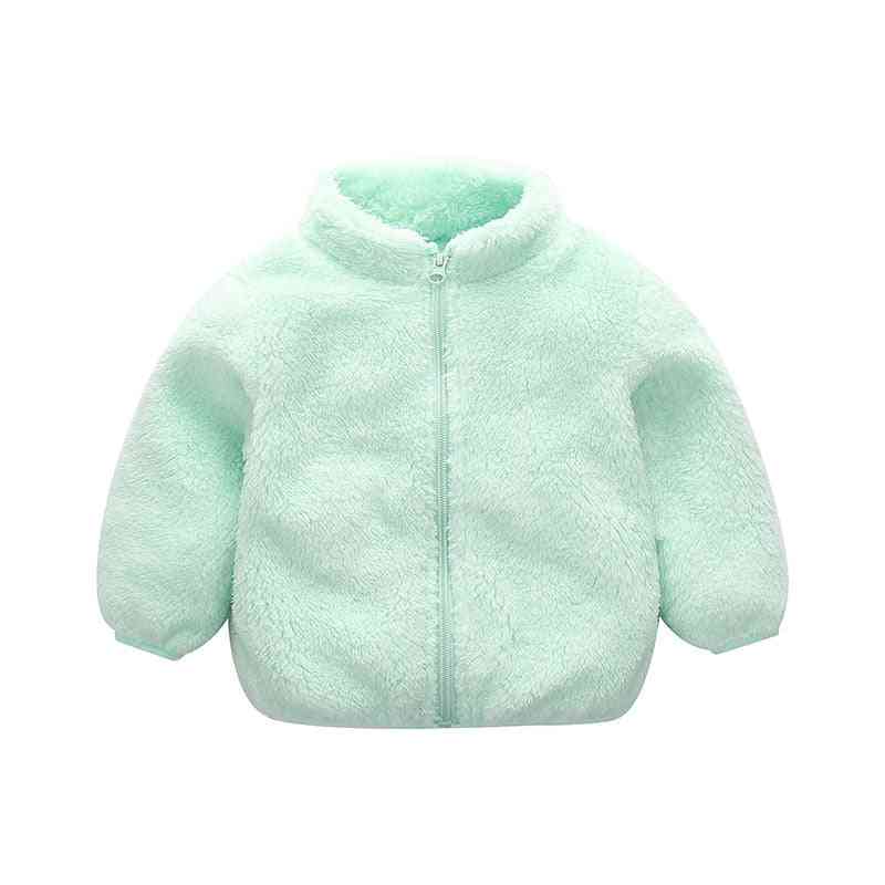 Baby Winter Kids Clothes, Long Sleeve Zipper Coat