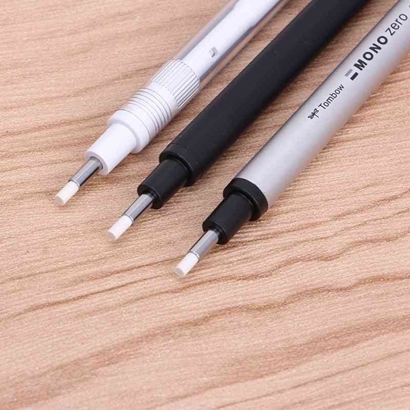 Round Tip Refill Pack Ultrafine Pencil Rubber, Drawing Eraser Pen