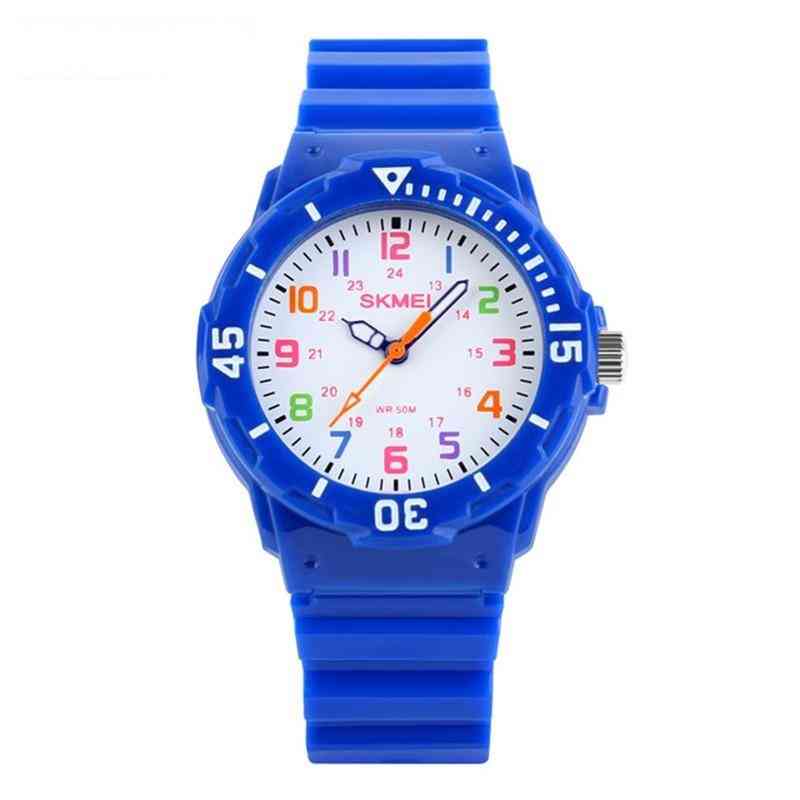 50m Waterproof Analog Wristwatches For