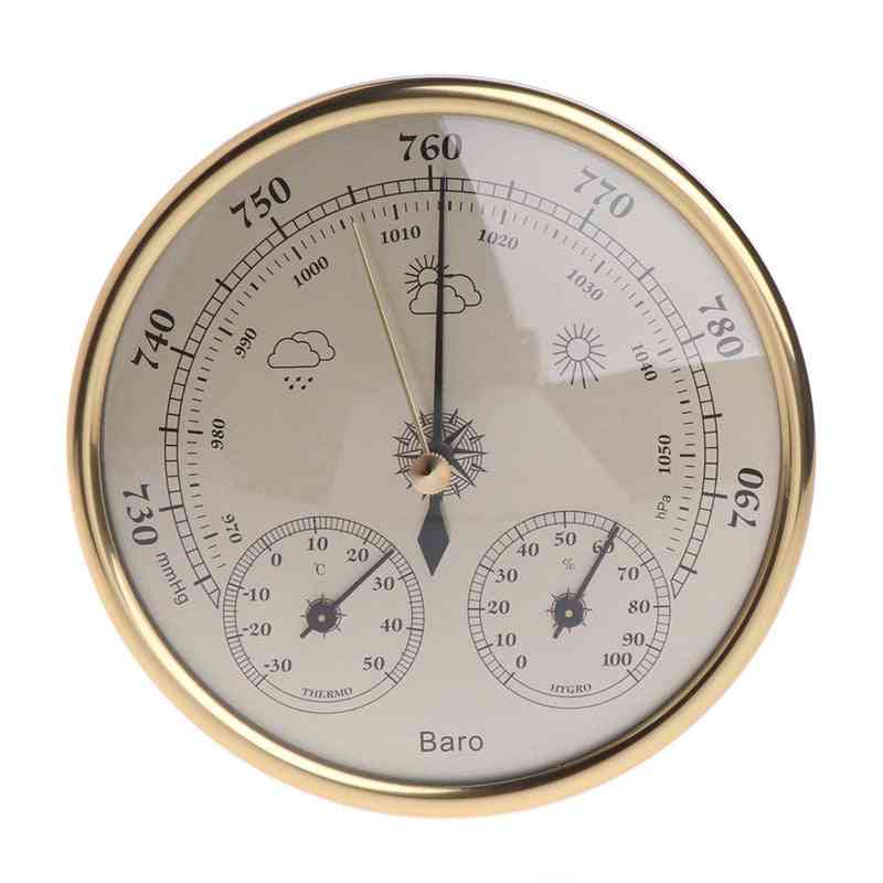 Wall Mounted Household Barometer Thermometer Hygrometer