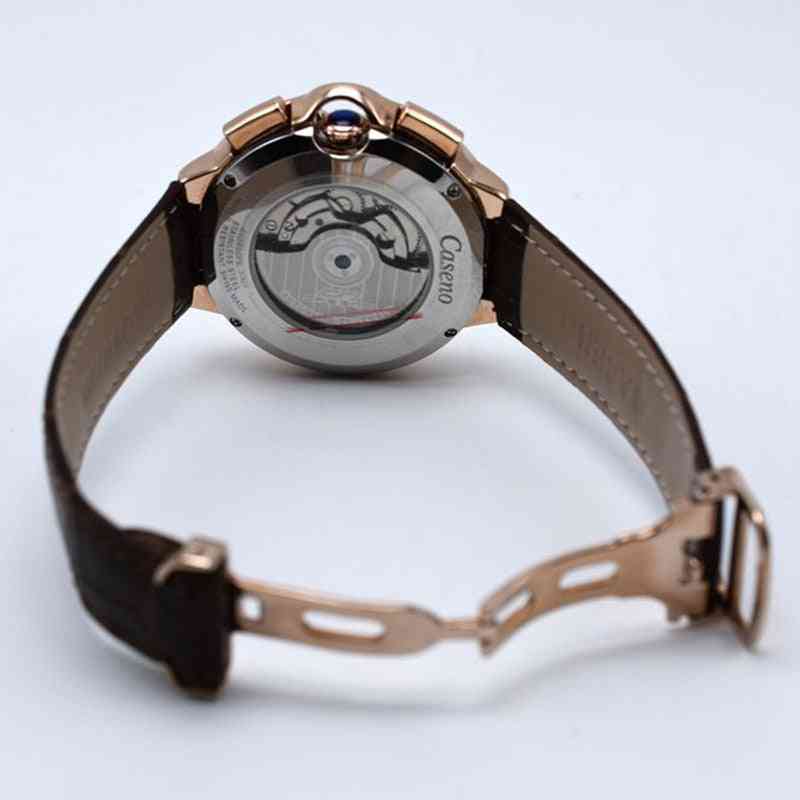 Mens Belt Watch, Automatic Mechanical Wristwatch