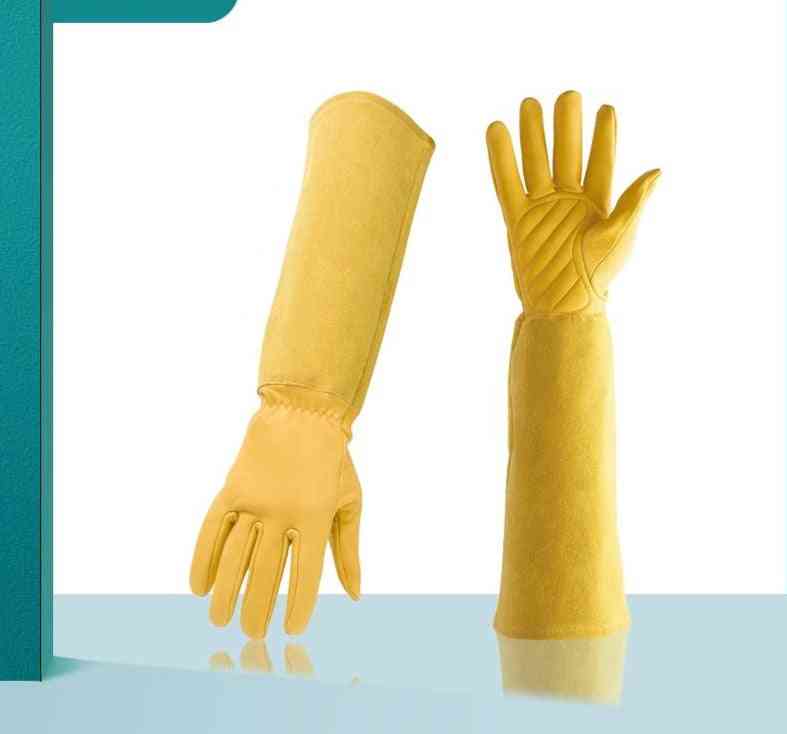 Gardening Gloves Professional Rose Trim And Cut Protection Gloves