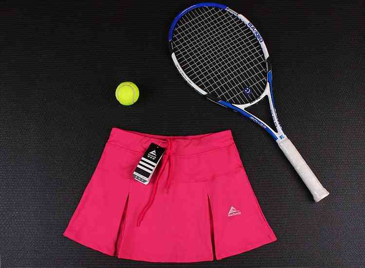 Tennisskorts, pigen tennis nederdel med shorts, badminton nederdel med lomme