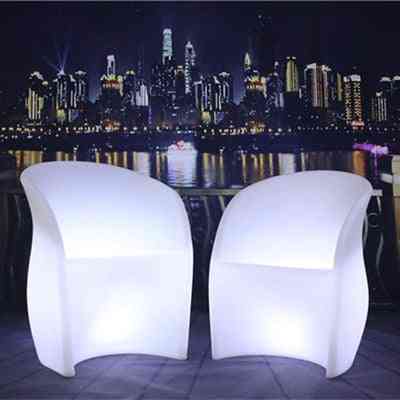 New Cherry Blossom Shape Rechargeable Led Luminous Cocktail Table