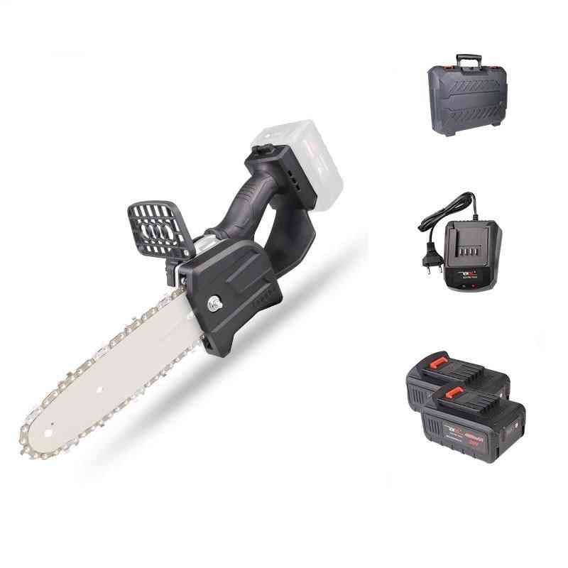 Electric Power Li-ion, Cordless Mini Chainsaw, Portable Lighter, Cutting Pruning Tool
